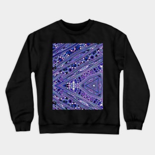 cool blue abstract background pattern Crewneck Sweatshirt